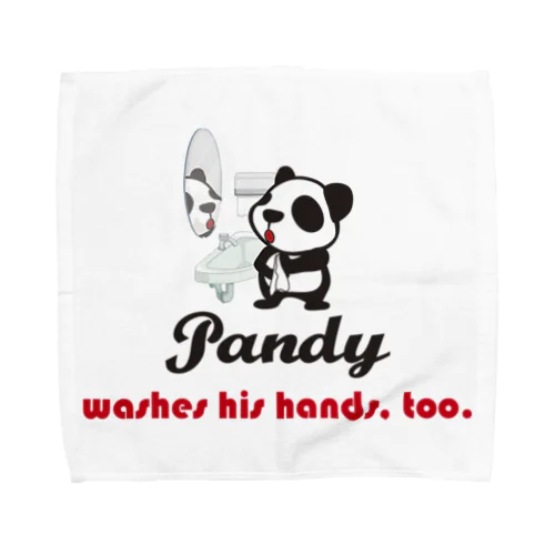 アンドアイデザイン　パンダ　PANDY Towel Handkerchief