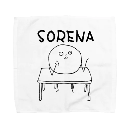 ビーンズさんの''SORENA''グッズ タオルハンカチ