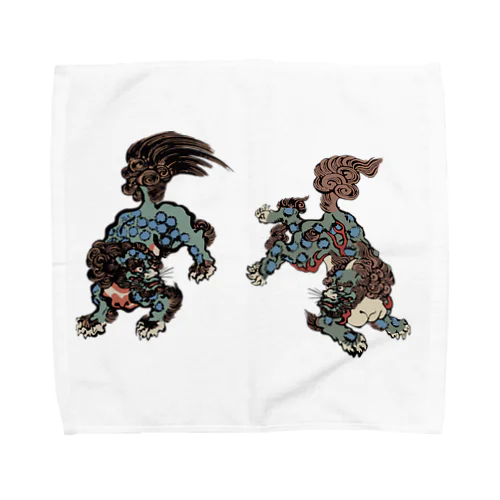 唐獅子 Towel Handkerchief