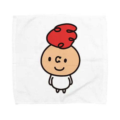 赤つぶっち Towel Handkerchief