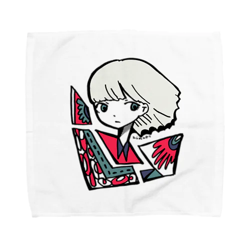 しろと多角形 Towel Handkerchief