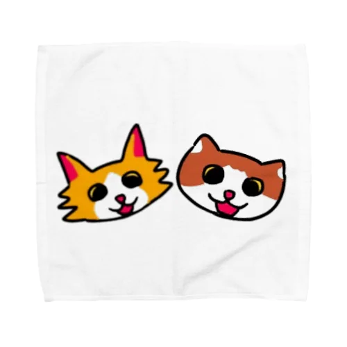 きゃっつ Towel Handkerchief