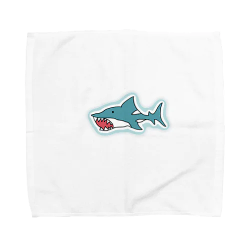 孤独なサメくん Towel Handkerchief