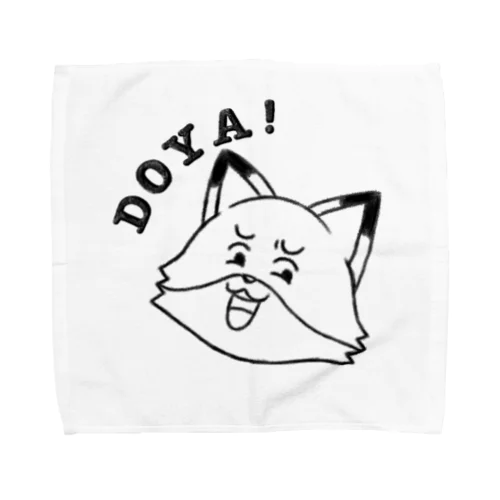 DOYA!しーの（黒） Towel Handkerchief