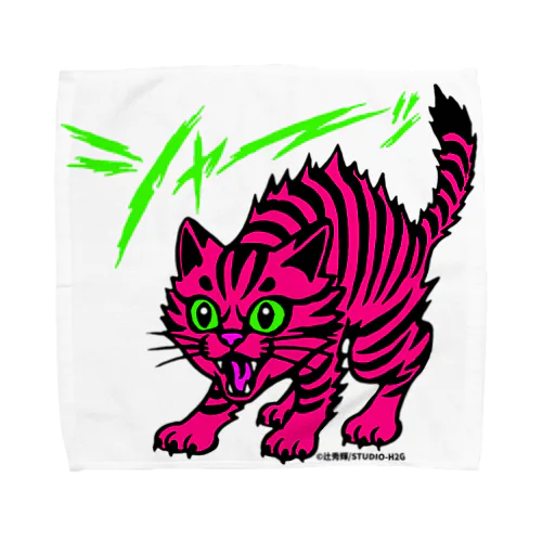 シャー猫 Towel Handkerchief