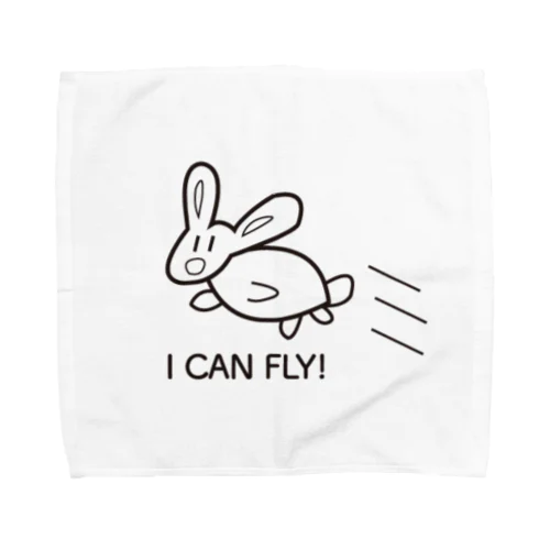 I can't fly! タオルハンカチ