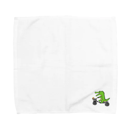 子猫とワニ Towel Handkerchief
