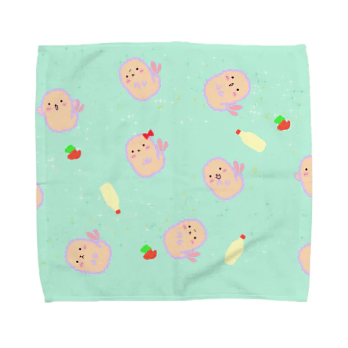 エビふりゃーくん Towel Handkerchief