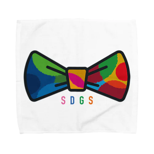 SDGs 蝶ネクタイB Towel Handkerchief