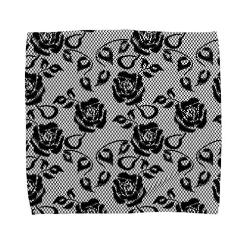 CrA cR' rose Towel Handkerchief