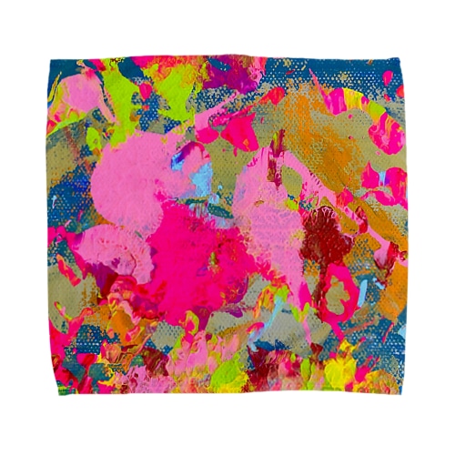 アート「愛と祈り」 Towel Handkerchief