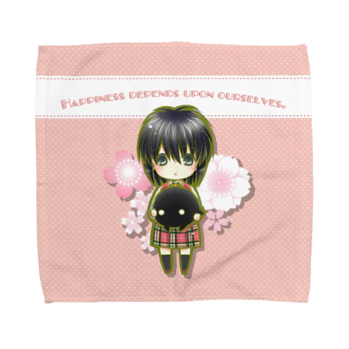 明×暗SCRAMBLE＠桜 Towel Handkerchief