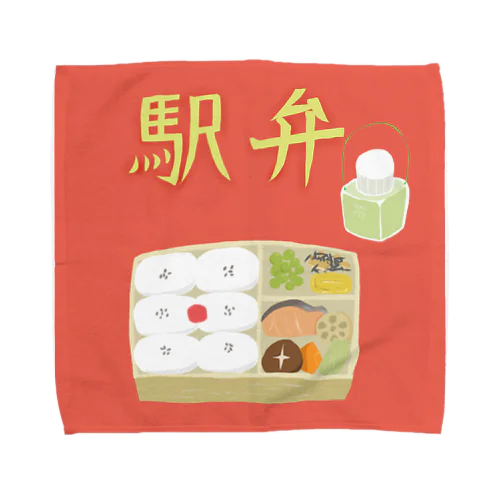 昭和の駅弁 Towel Handkerchief