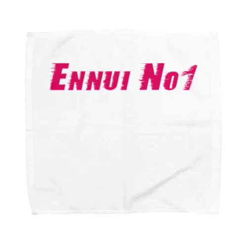 Ennui No1赤2 タオルハンカチ