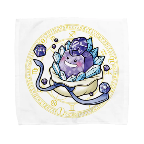 【算数王国】No.38アメジスト Towel Handkerchief