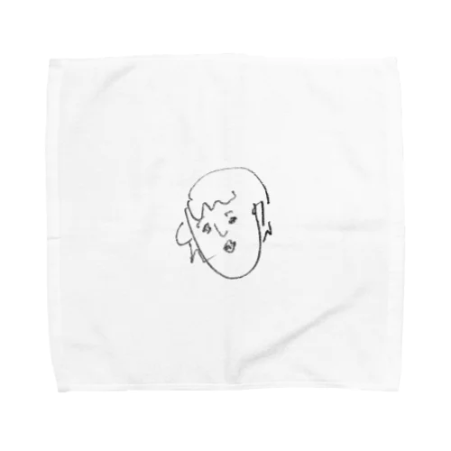 顔 Towel Handkerchief