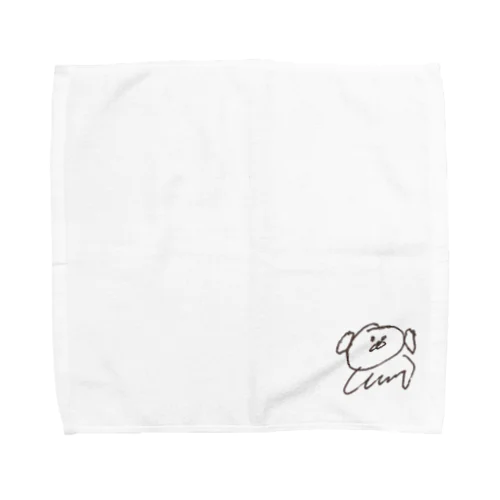 ふじこの愛犬 Towel Handkerchief