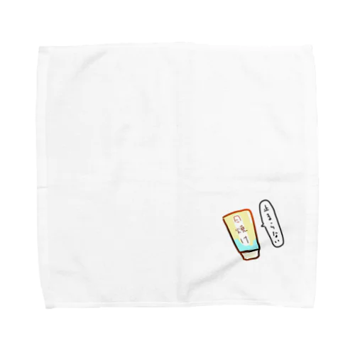 止まらない、日焼け。 Towel Handkerchief