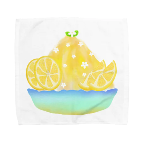 蜂蜜レモンかき氷 Towel Handkerchief