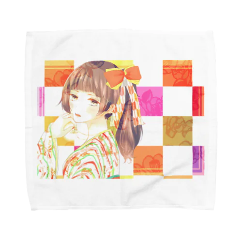 金の鶴 Towel Handkerchief