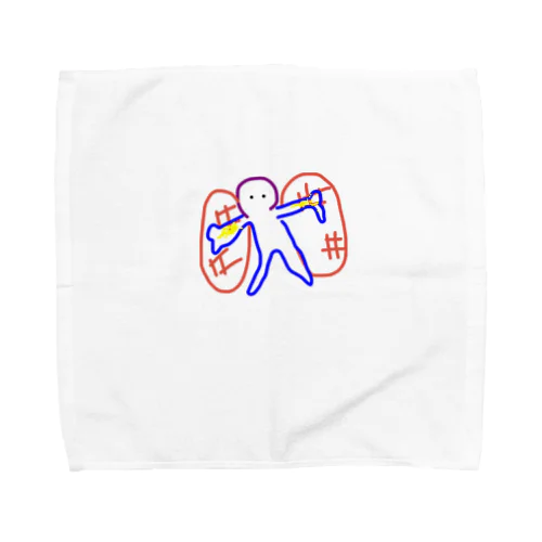 ピークリヘン　トーキーイラスト Towel Handkerchief