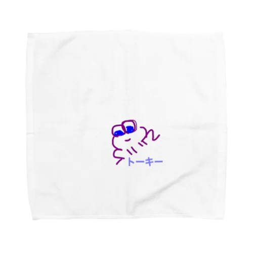 フロッグマン　トーキーイラスト Towel Handkerchief