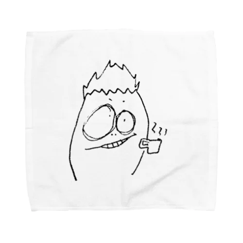 monster coffee Towel Handkerchief