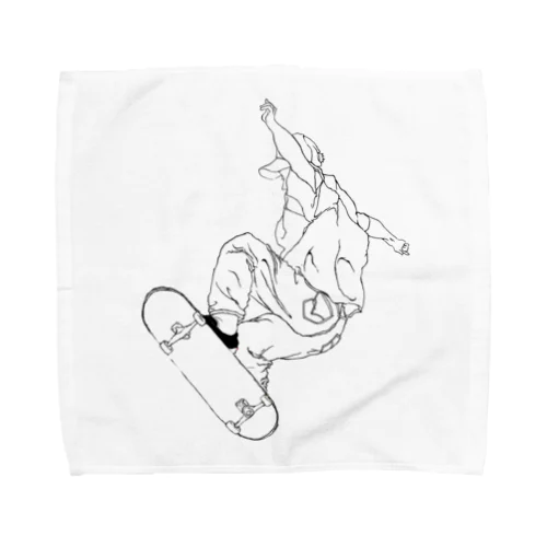 skate board Towel Handkerchief