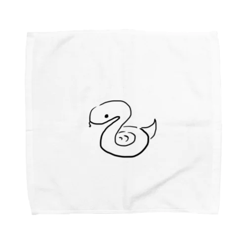 ゆるざつへびへび Towel Handkerchief