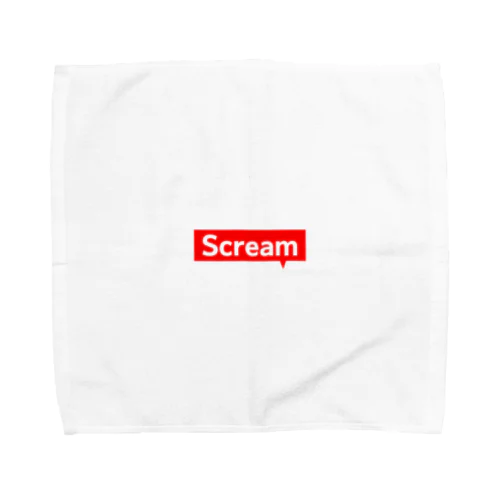 Scream Towel Handkerchief