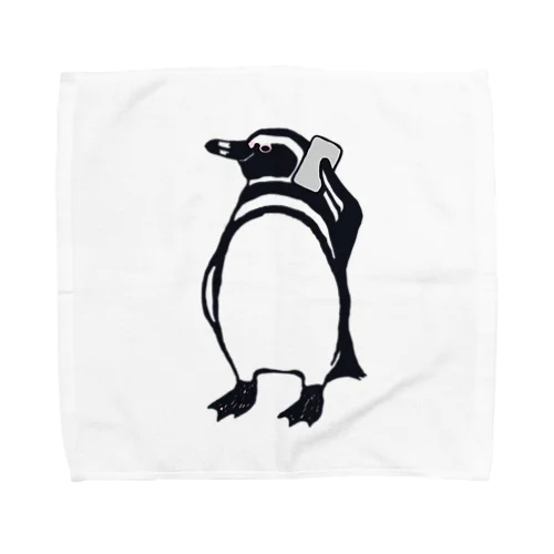 マゼランペンギン・テレフォン Towel Handkerchief