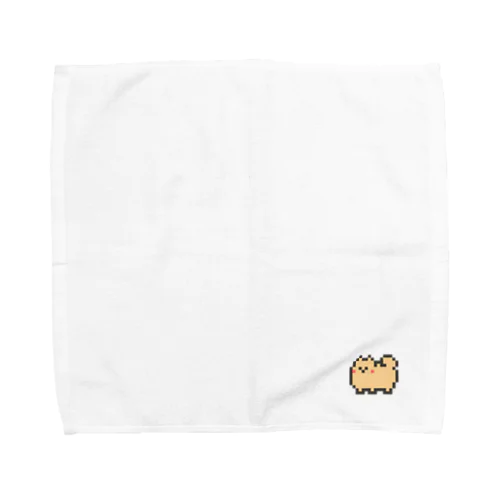 ドット絵ポメラニアン  Towel Handkerchief