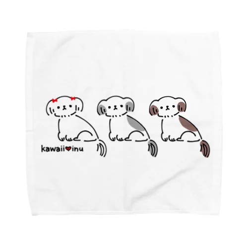 kawaii♥inu Towel Handkerchief