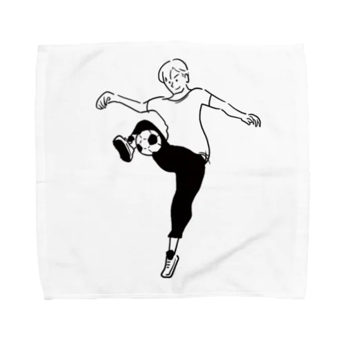 football-boy- Towel Handkerchief