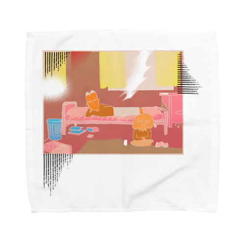 西日の部屋 Towel Handkerchief