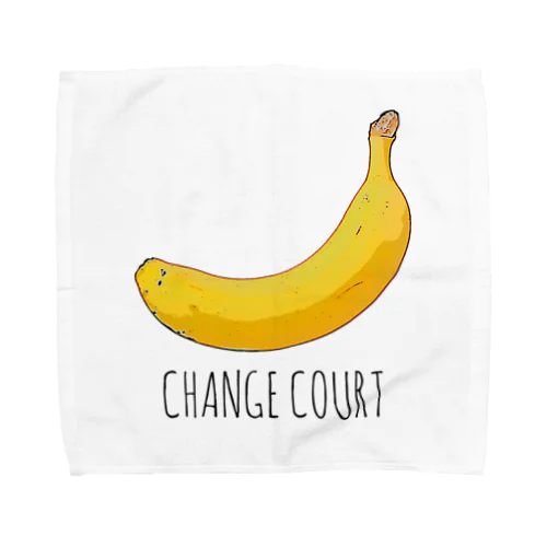 CHANGE COURT バナナ シリーズ タオルハンカチ