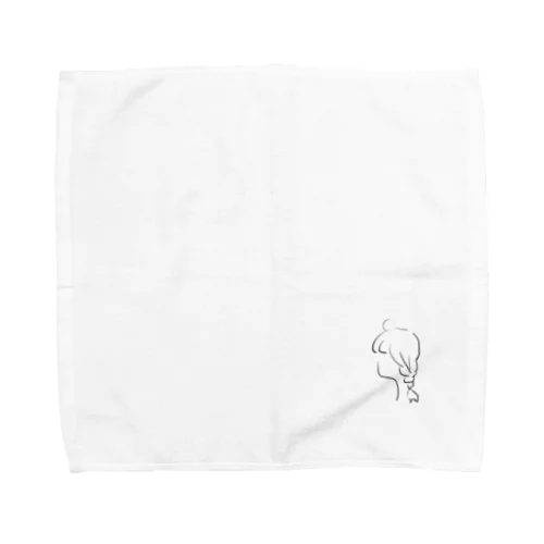 ヘアスタイル・編み込み Towel Handkerchief