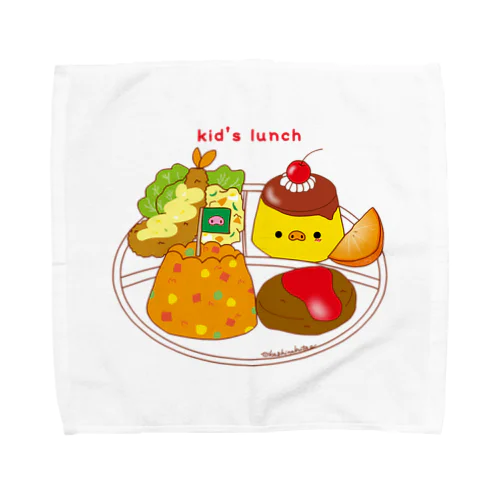 お子様ランチ Towel Handkerchief