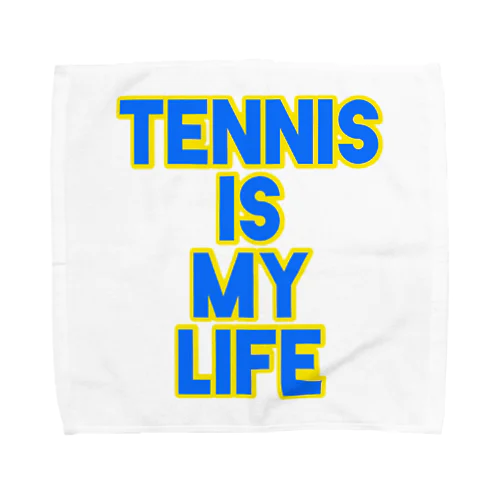 TENNIS IS MY LIFE シリーズ タオルハンカチ