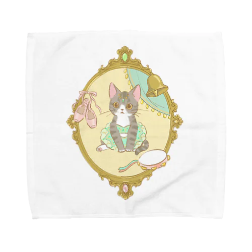 猫バレエ🐈エスメラルダ Towel Handkerchief