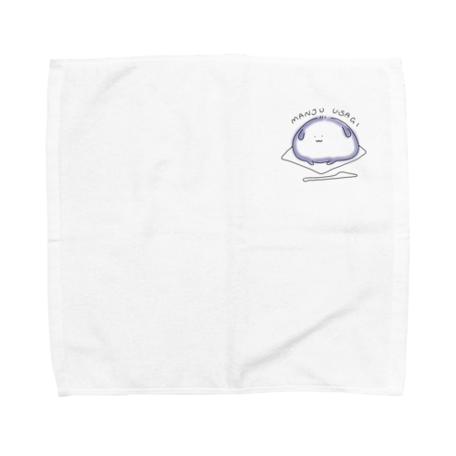 まんじゅうさぎ(ろっぷ) Towel Handkerchief