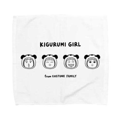 KIGURUMI GIRL Towel Handkerchief