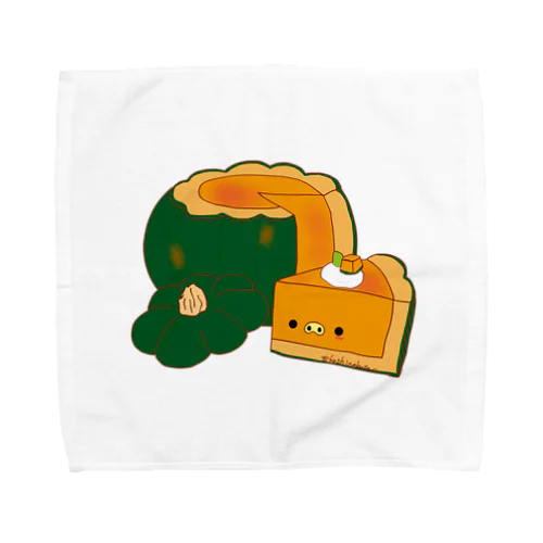 まるごとかぼちゃプリン Towel Handkerchief