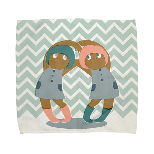 ふたごコーデ Towel Handkerchief