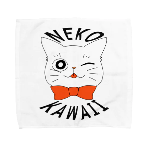 NEKO KAWAII(ねこかわいい) タオルハンカチ