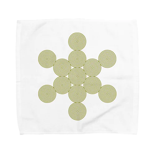 FruitsOfLife_MultipleCilcles Towel Handkerchief