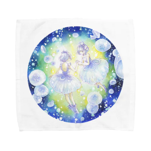 くらげのドレス Towel Handkerchief