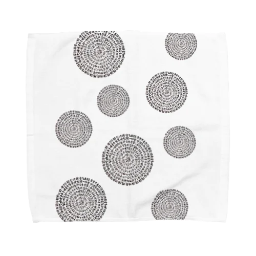 ドットまるまる般若心経 Towel Handkerchief