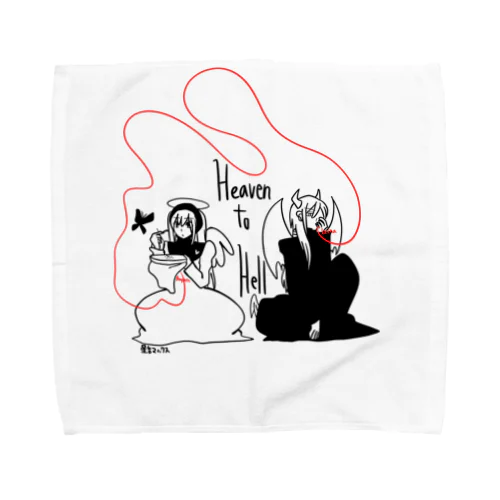 ピーパインとレイナ Towel Handkerchief