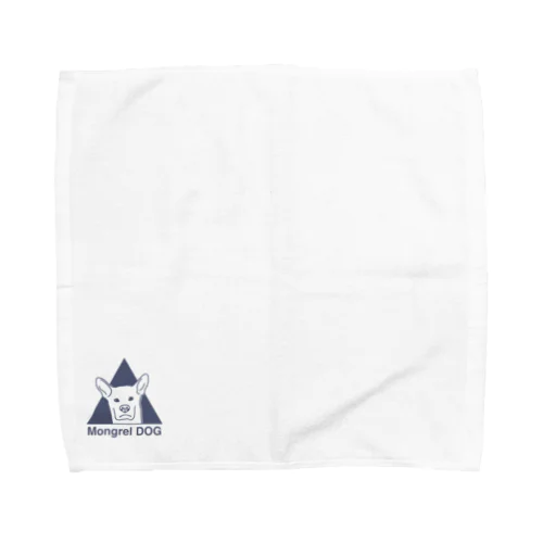 mongrel DOG 1 Towel Handkerchief